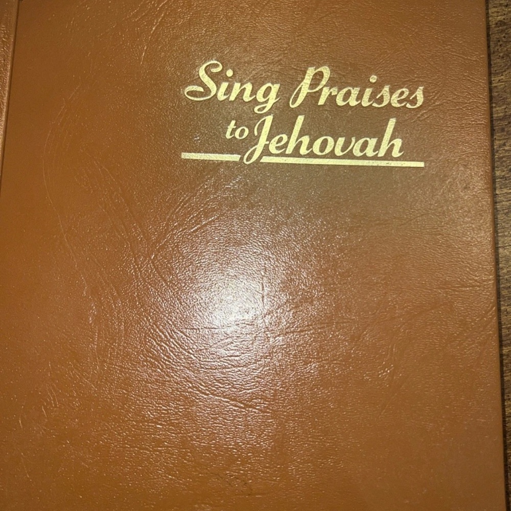 Sing Praises to Jehovah 1984 Vintage Hardback Hymnal Song Book Watchtower